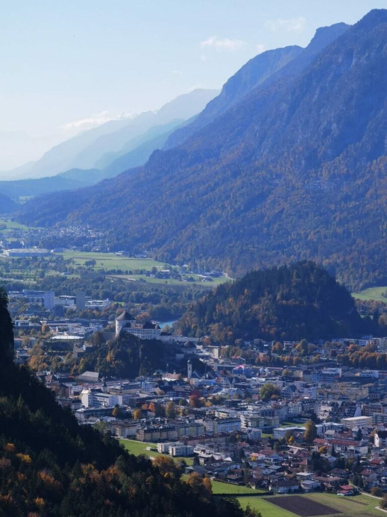 Genialer Ausblick über das Inntal mit Kufstein und Brandenberger Alpen