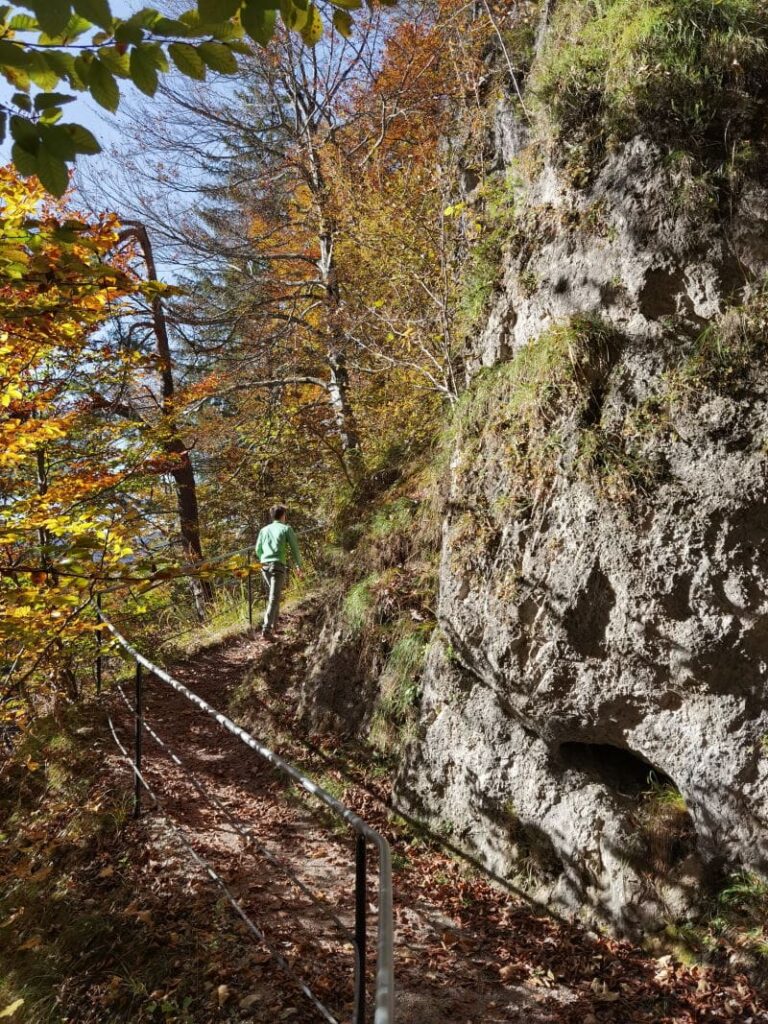 Zur Tischofer Höhle wandern