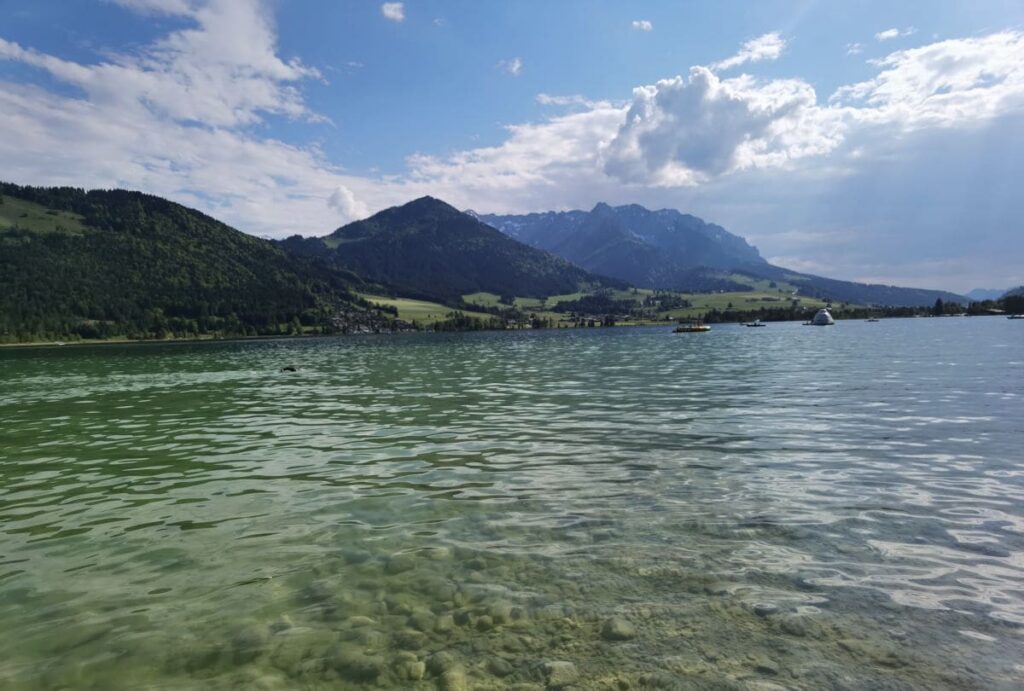 Perfekte Kufstein Seen zum Baden und Schwimmen - der Walchsee
